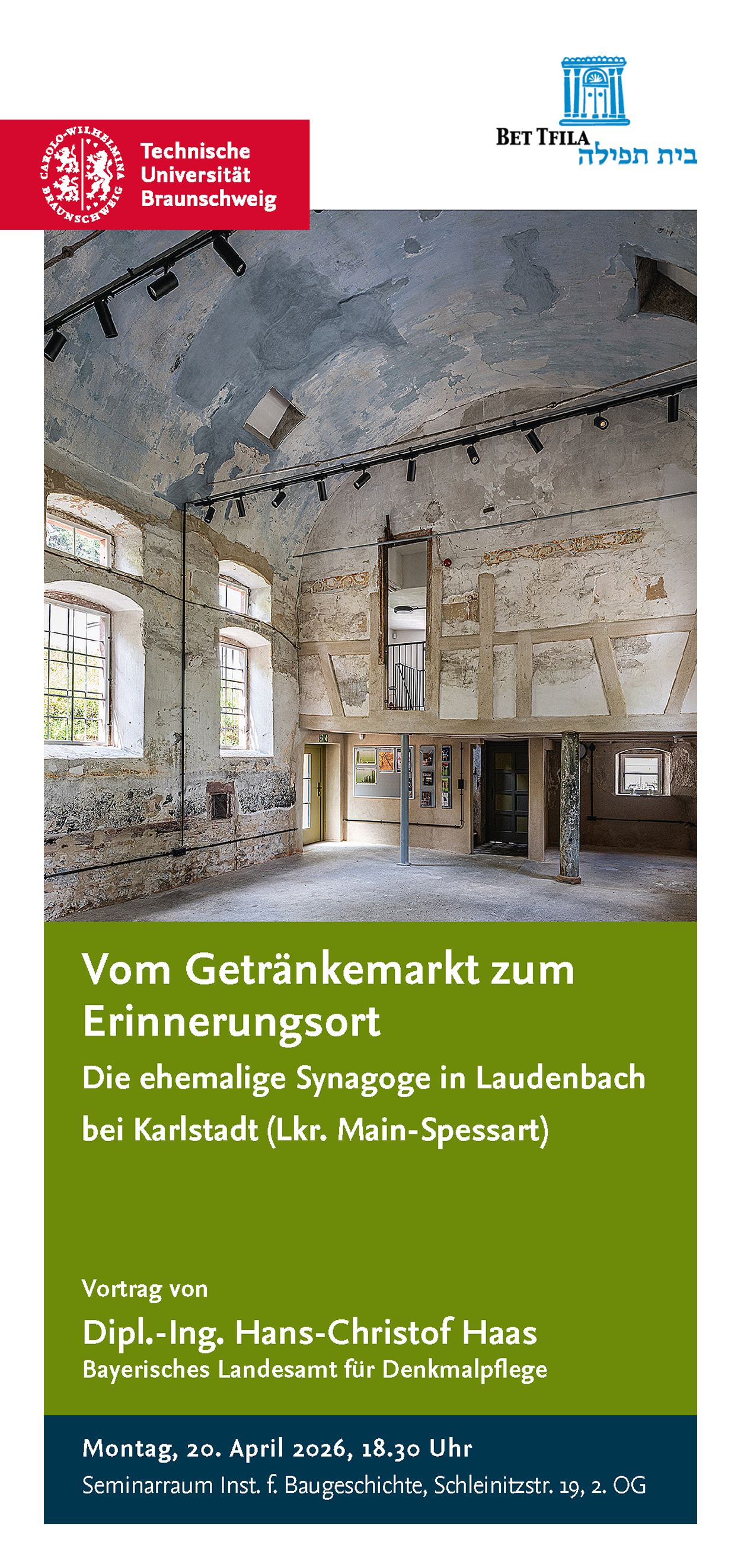 Vortragsankündigung